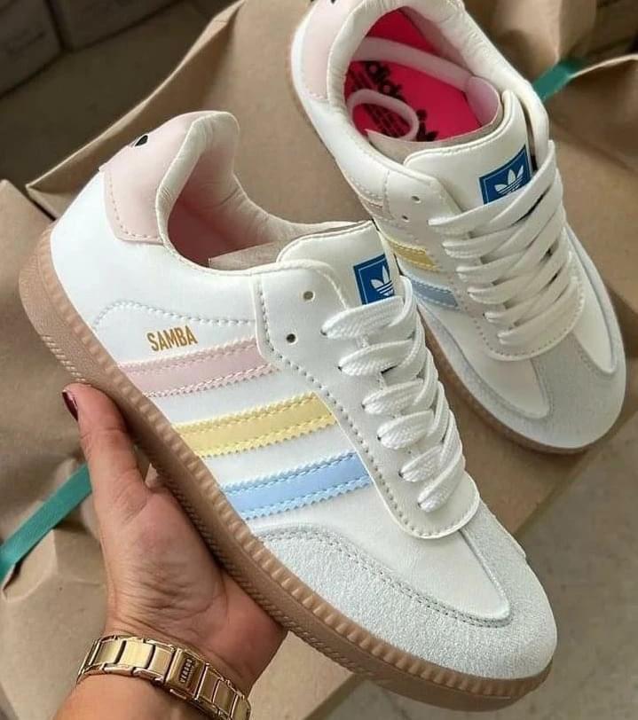 Nuevas SAMBA TERRY PASTEL