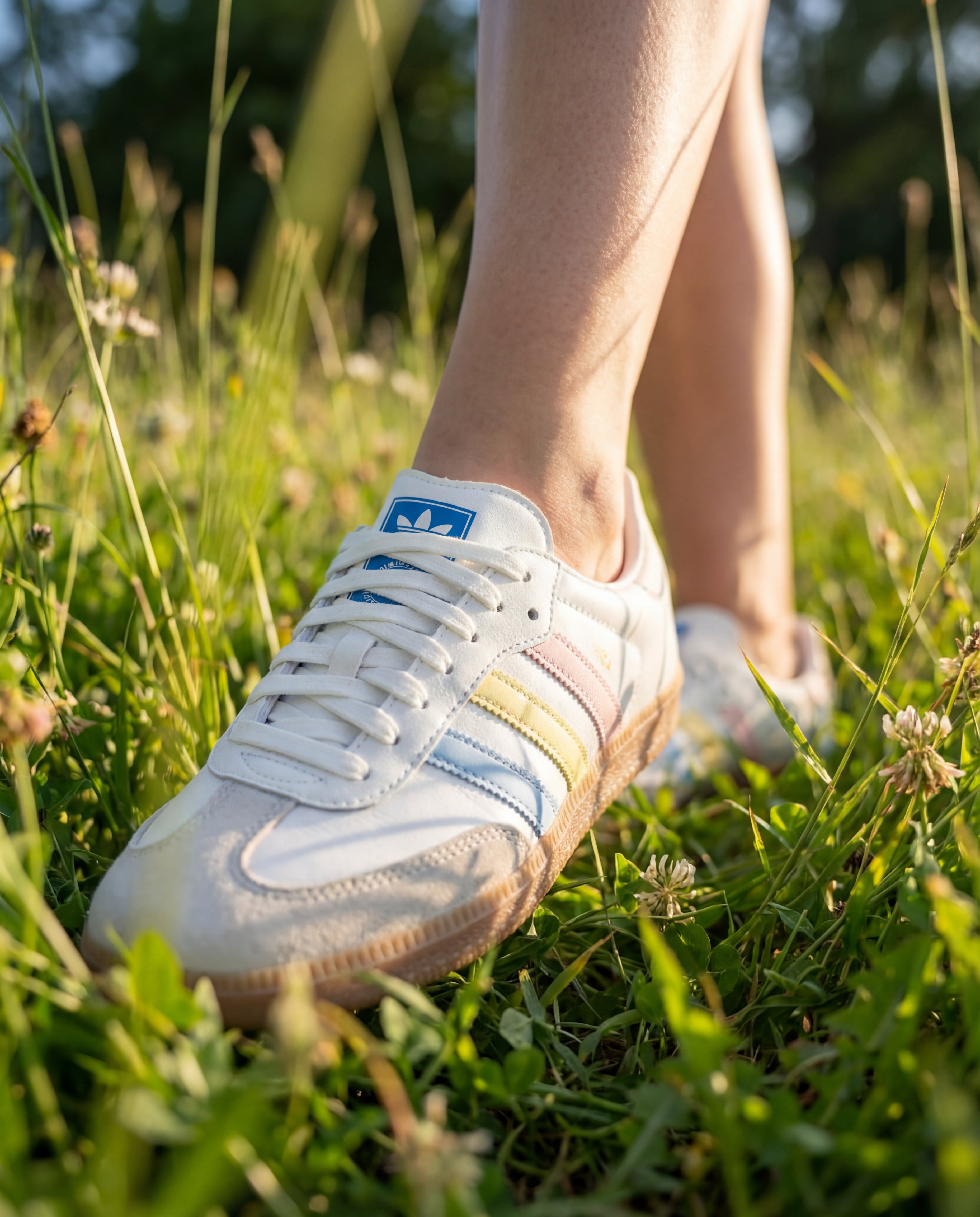 Nuevas SAMBA TERRY PASTEL