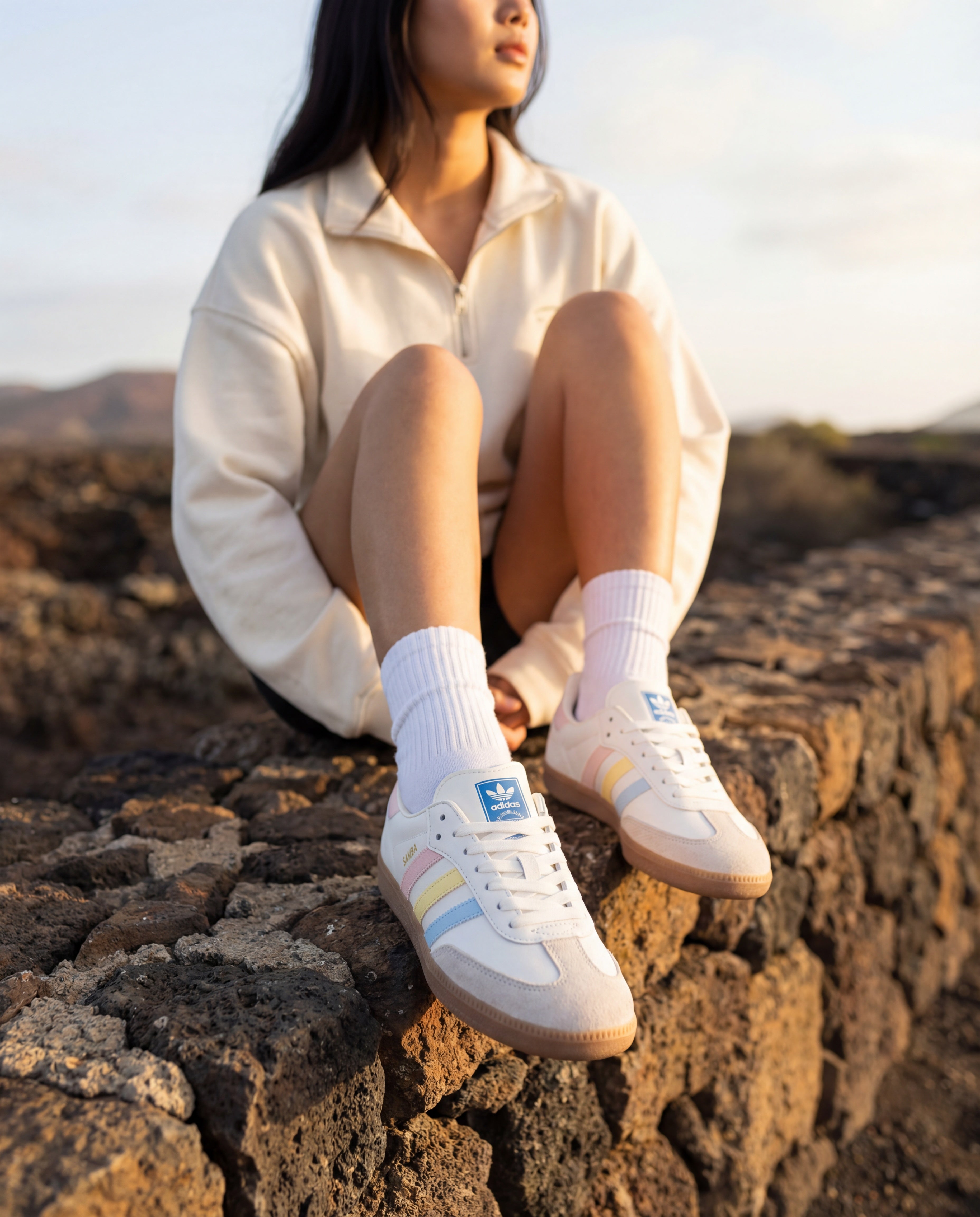 Nuevas SAMBA TERRY PASTEL