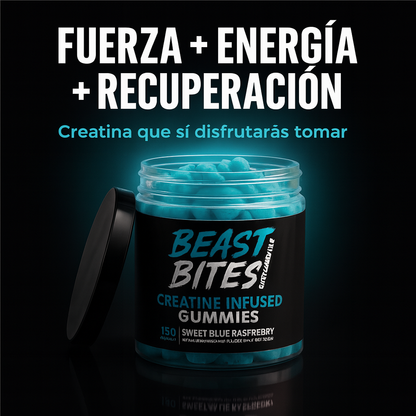 BEAST BITES – Gummies de Creatina