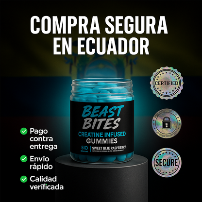 BEAST BITES – Gummies de Creatina