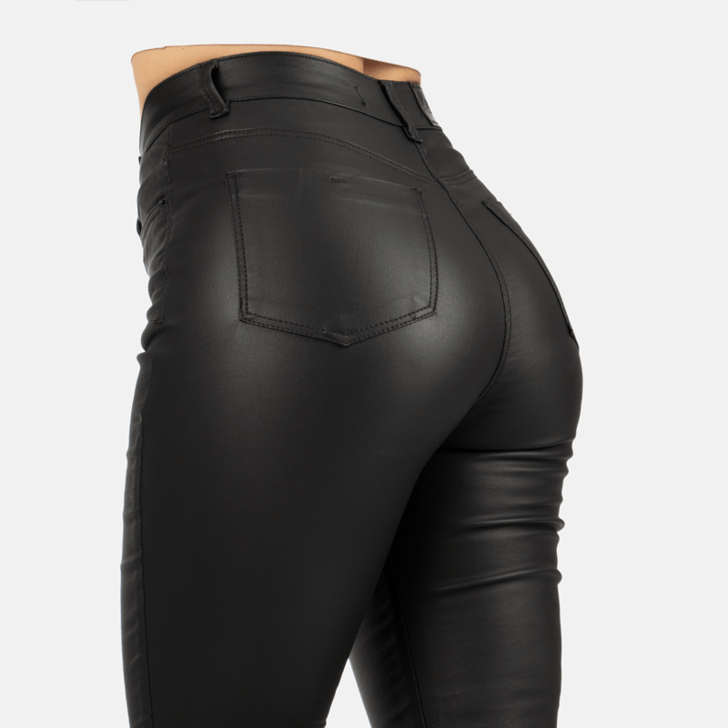 Pantalón efecto piel  Flare LV-2466