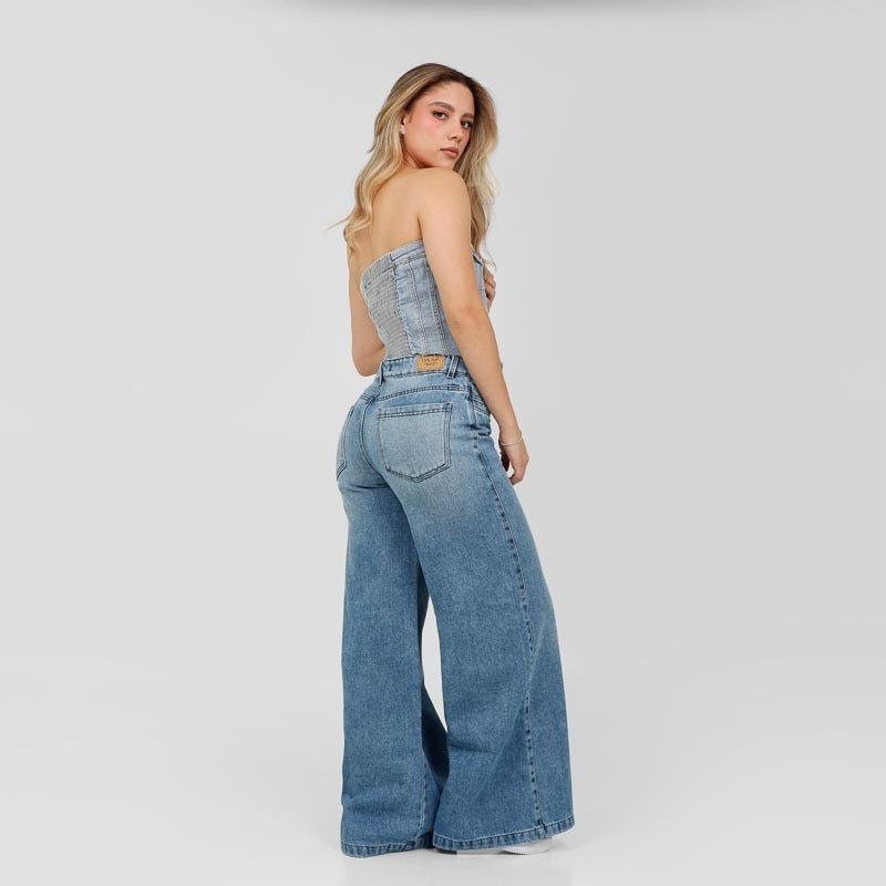 Jean Dama Super Wide Leg  LV-2653