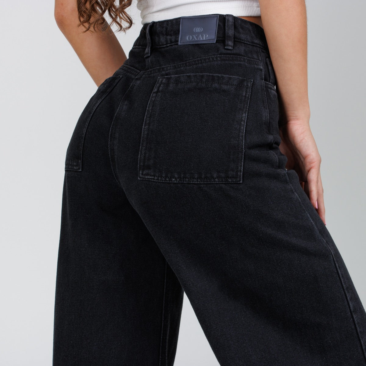 Jean  Super Wide Leg LV-2852 Gris