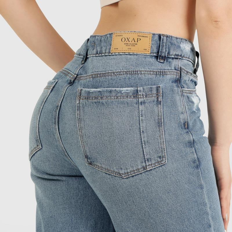 Jean Mom Fit Dama lv-2663